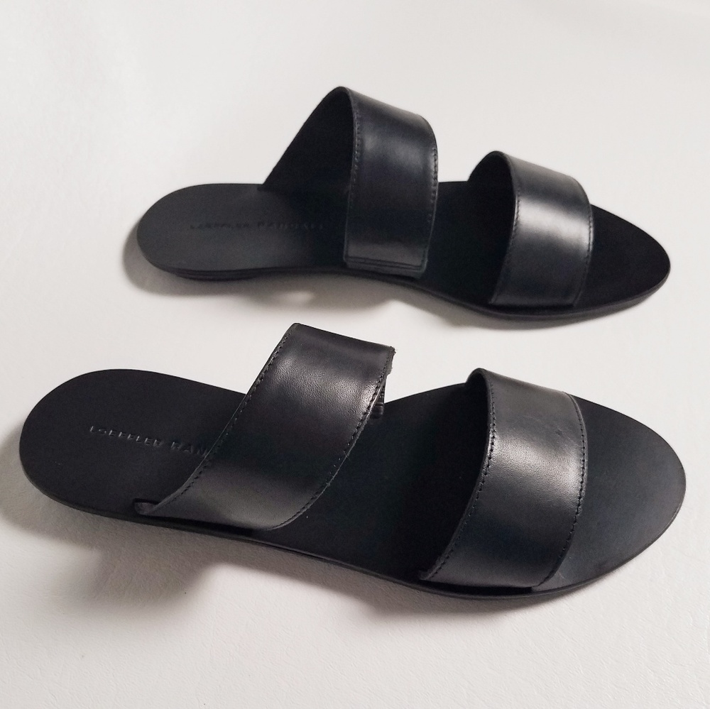 Loeffler Randall Black Slide Sandals - Picture 5 of 8